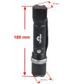 390 nm 395nm Uv 3w Ultraviolet LED Zoom Flashlight Torch Money Detector, Leak detector and Cat-Dog-Pet Urine Detector